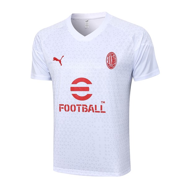 Trikot Trainingsshirt AC Milan 2024 Weiß